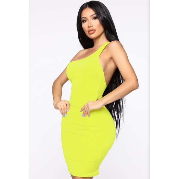 Fashion Nova Dresses & Skirts - NWT Kiwi Lime Dress